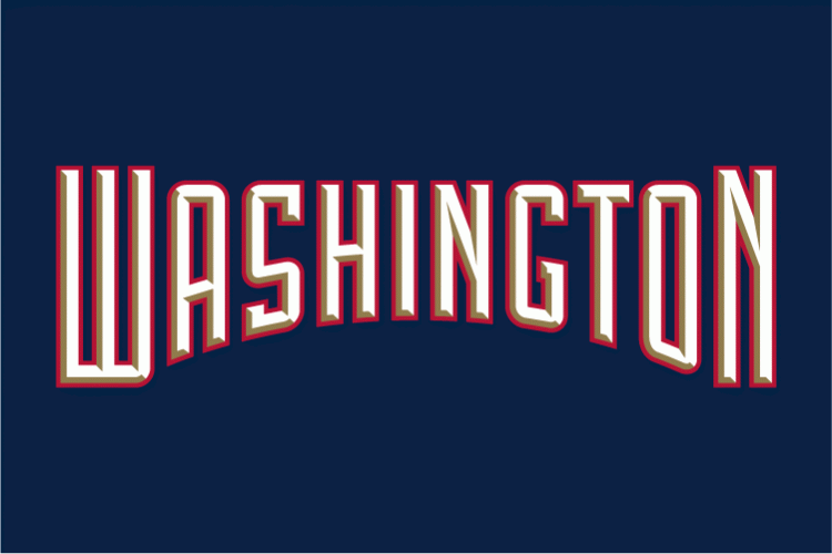 Washington Nationals 2005-2008 Wordmark Logo iron on heat transfer